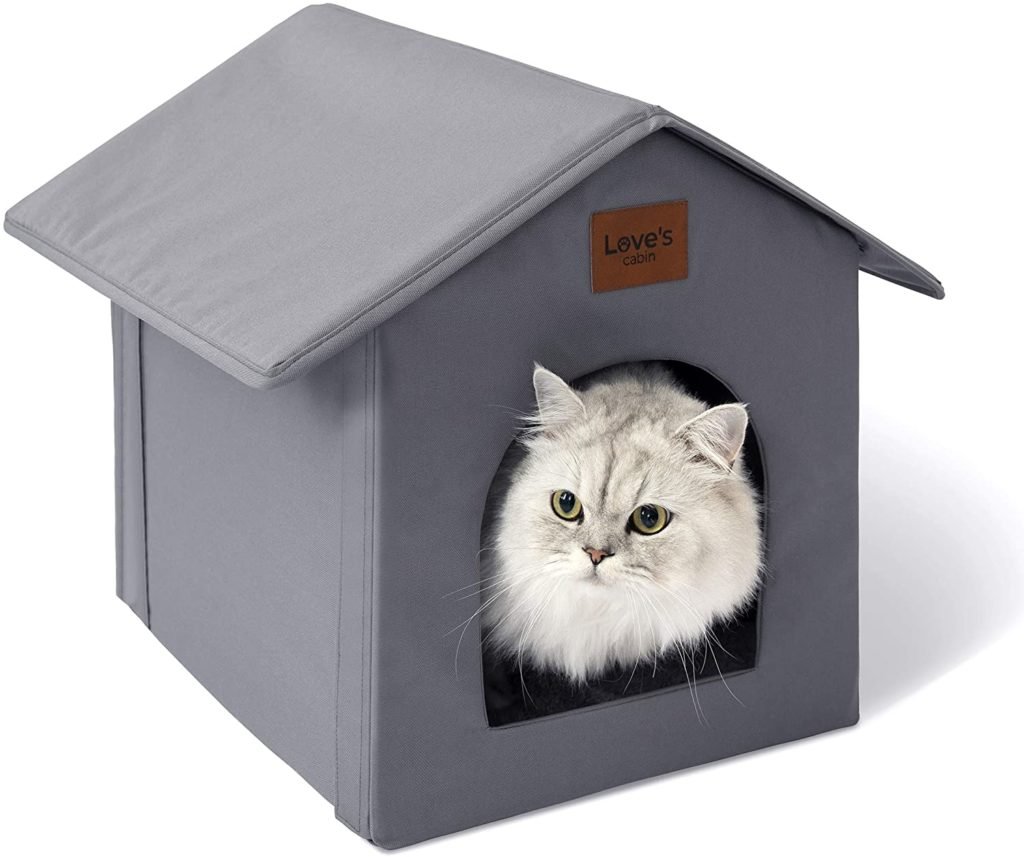 Love’s Cabin Outdoor Cat House Weatherproof