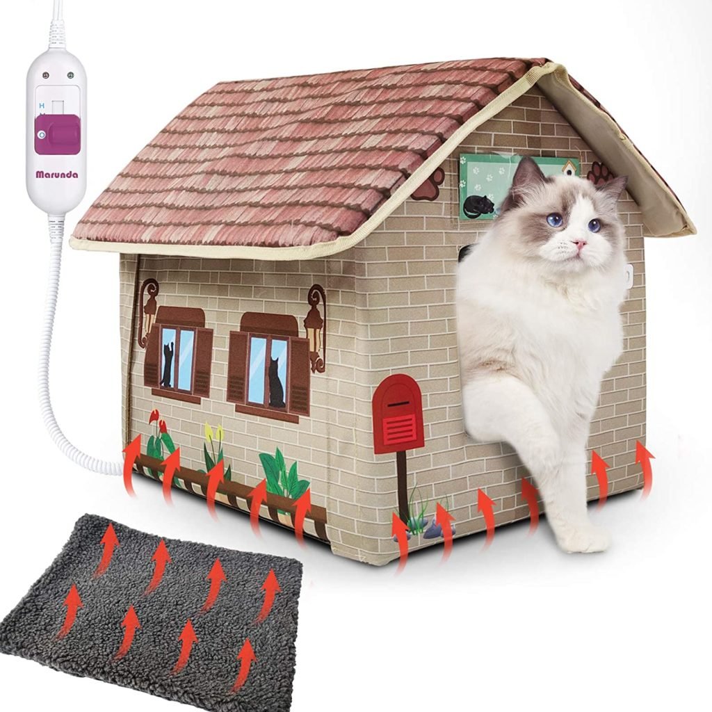 Marunda Heated Cat Houses